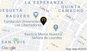 Mapa de Fundesuperior en Bogotá D.C