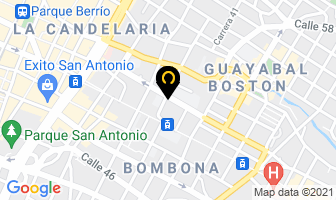 Mapa de Fundición Alfa en Medellín