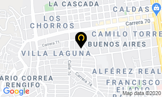 Mapa de Fundición Bronalco Ltda. en Cali