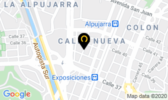 Mapa de Fundición Cardona en Medellín