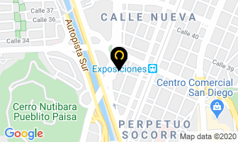 Mapa de Fundición González en Medellín