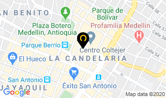 Mapa de Fundición Jader Gomez en Medellín