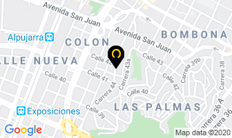 Mapa de Fundiciones Condor en Medellín
