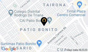 Mapa de Fundiciones Macias Cia. Ltda. en Bogotá D.C