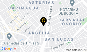 Mapa de Fundiciones Torcar Ltda. en Bogotá D.C