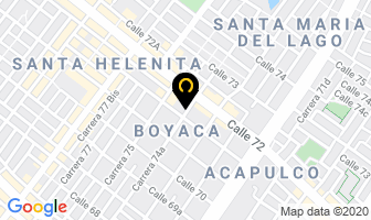 Mapa de Fundicol Ltda. en Bogotá D.C