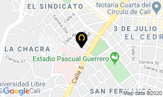 Mapa de Funerales Casa Del Recuerdo en Cali