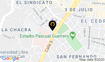Mapa de Funerales La Misión en Cali