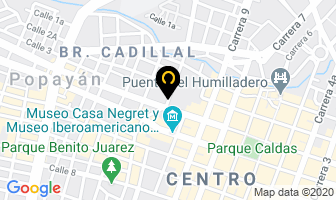 Mapa de Funerales Los Laureles en Popayán