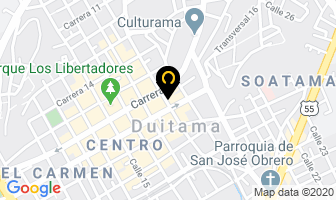 Mapa de Funerales Santa Maria en Duitama