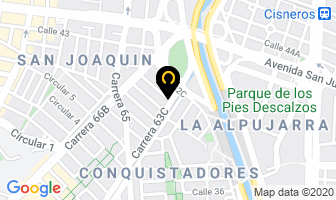 Mapa de Funerales Vida en Medellín