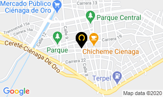 Mapa de Funeraria El Carmen en Cienaga de Oro