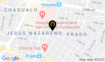 Mapa de Funeraria Espiritu Santo en Medellín