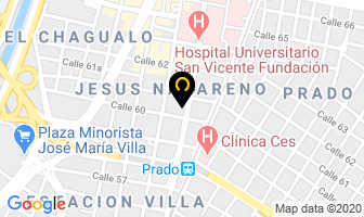 Mapa de Funeraria Gomez en Medellín