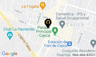 Mapa de Funeraria Los Angeles en Cajicá