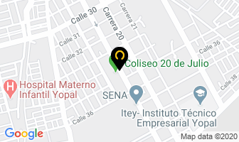 Mapa de Funeraria Moderna en Yopal