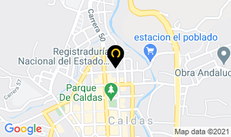 Mapa de Funeraria San Gabriel S.a. en Medellín