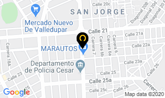 Mapa de Funeraria Senderos De Paz Ltda. en Valledupar
