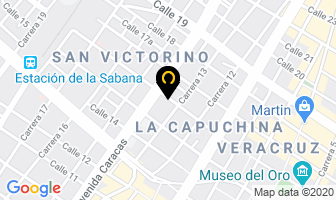 Mapa de Funtraenergética en Bogotá D.C