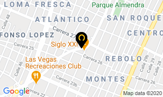 Mapa de Furgocamiones E.u. en Barranquilla