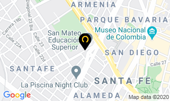 Mapa de Fus en Bogotá D.C