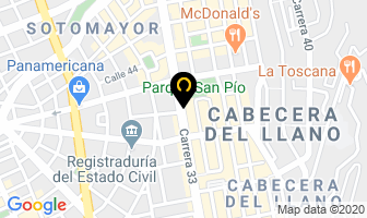Mapa de Fusande en Bucaramanga