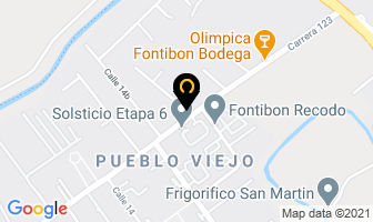Mapa de Fusión Diesel Ltda. en Bogotá D.C