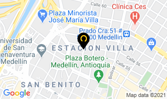 Mapa de Fusion Digital S.a.s. en Medellín