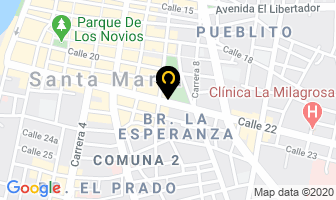 Mapa de Futura Láser en Santa Marta