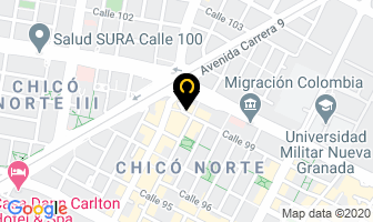 Mapa de G. Barco S.a. en Bogotá D.C