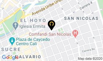Mapa de G & M Refrigeración S.a. en Cali