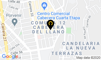 Mapa de G Y D Construcciones Ltda. en Bucaramanga