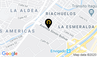 Mapa de Gabex en Itaguí