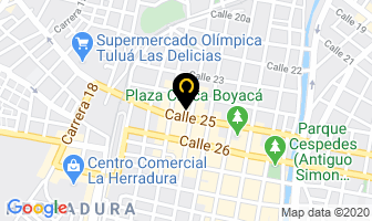 Mapa de Gabicoser L.c. en Tulua