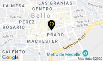 Mapa de Gabriel Orrego en Bello
