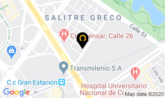 Mapa de Gaia Cereal en Bogotá D.C