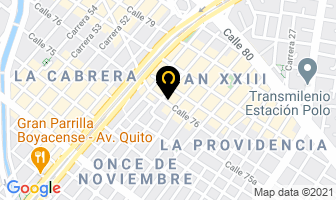 Mapa de Gaitán De María en Bogotá D.C