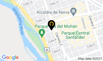 Mapa de Gaitán Garzón Ricardo en Neiva