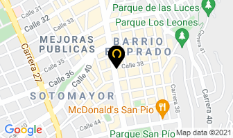 Mapa de Gala Pinzon Leon en Bucaramanga
