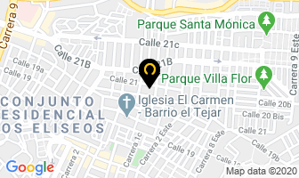 Mapa de Galanes Trio en Pasto