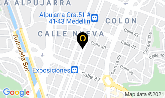 Mapa de Galapagos Restaurante en Medellín