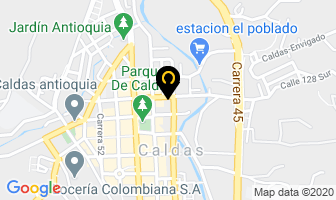 Mapa de Galaxia Stereo en Medellín
