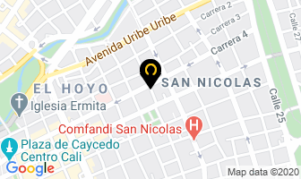 Mapa de Galeón Impresores en Cali