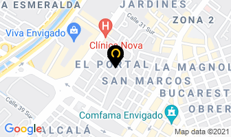 Mapa de Galeria Charlott en Medellín