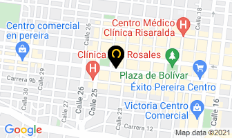 Mapa de Galería El David en Pereira