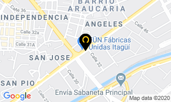 Mapa de Galería Montecarlo en Itaguí