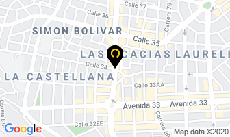 Mapa de Galeria Natan en Medellín