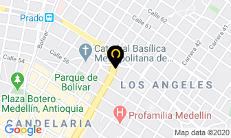 Mapa de Galeria Nicolas en Medellín