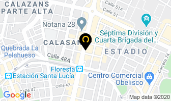 Mapa de Galería Stephany en Medellín