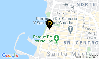 Mapa de Gallego De Arce Milena en Santa Marta